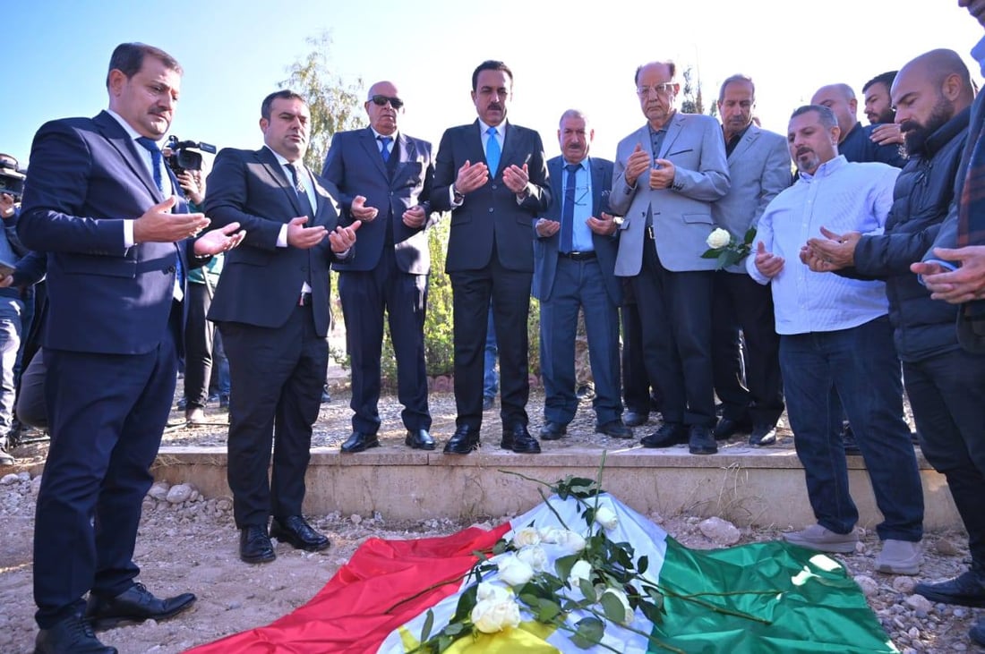 تەرمى هونەرمەند خەلیل وەندی بەخاكسپێردرا