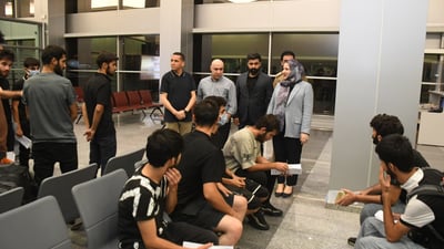 ئەو 25 گەنجە کوردەی لە لیبیا ئازادکران ئەمڕۆ گەڕانەوە هەرێمی کوردستان