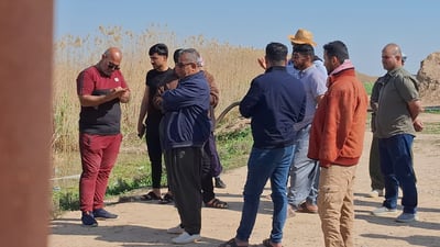 مەترسى لەسەر بەرهەمى جوتیارانى گوندى یەنگیجەى تاڵەبانى دروستبووە