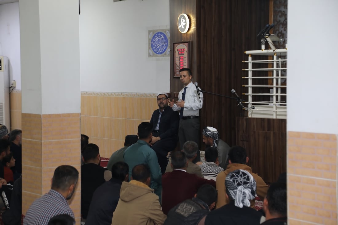 ئه‌مریكییه‌كان له‌ مزگه‌وتێكی هه‌ولێر سیمینارێكیان پێشكه‌ش كرد