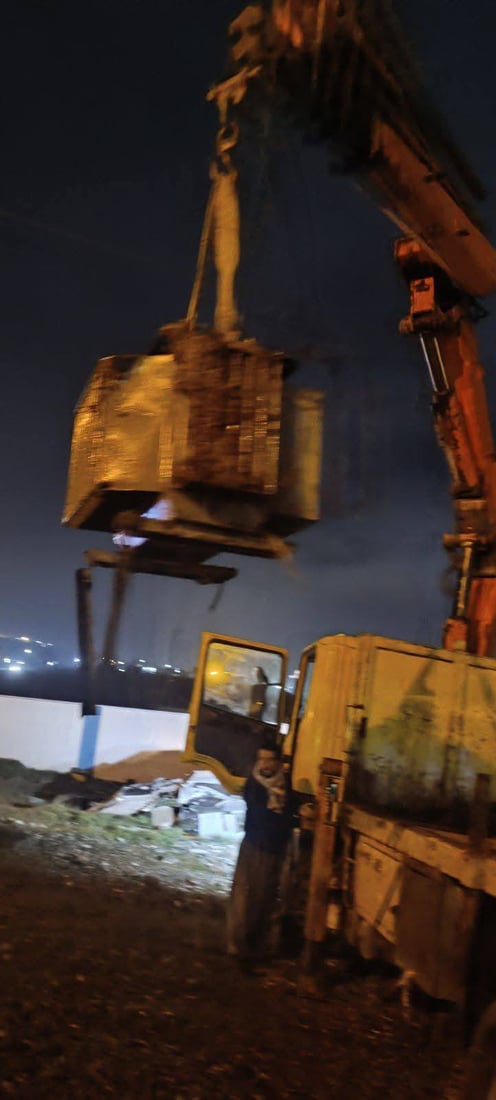 فشل سرقة محولة كهرباء في محافظة السليمانية (صور)