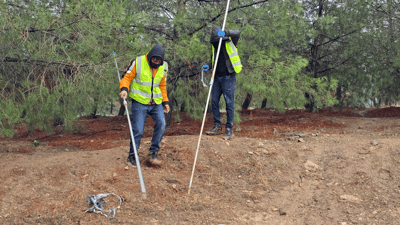 پاشماوەی سەدان باڵۆنی هەڵدراو لە پارکی هەواری شاری سلێمانی کۆدەکرێنەوە
