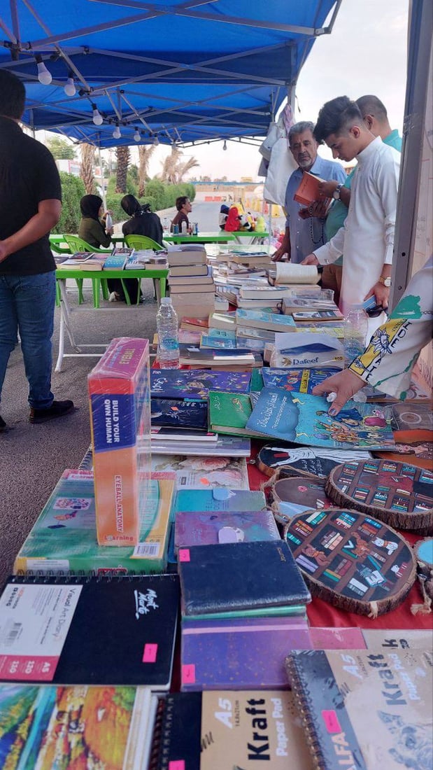 زوروه نهار كل جمعة.. معرض “كانفا” عاد إلى العمارة ويعرض منتجات شباب ميسان وبضائعهم