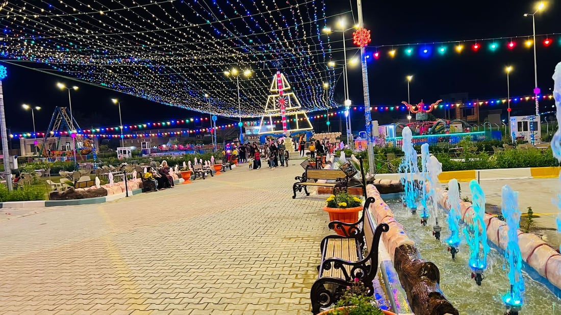 صور من افتتاح أكبر مدينة ألعاب في شهربان: لن نذهب هذا العيد إلى بعقوبة