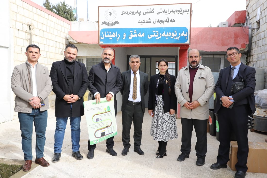 هەڵمەتی هۆشیاری ژینگەیی بۆ 10 قوتابخانە و باخچەی منداڵان هەڵەبجە راگەیەندرا