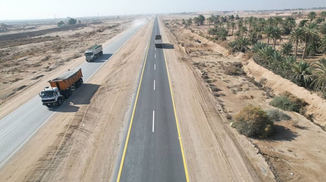 Roadwork completed on pilgrimage route linking Iraq and Saudi Arabia