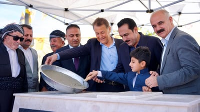 قوتابخانە و بنکەیەکی تەندروستی لە گوندی هەنارە و جمکە دروست دەکرێن