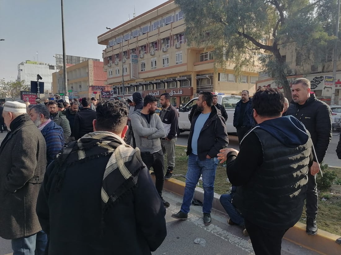 تجار “خان التمر” في كركوك: لن ننسحب ولن نتراجع (صور)
