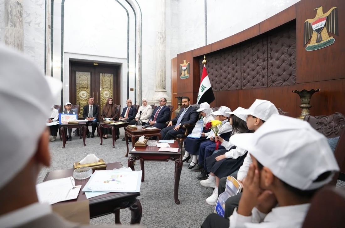 الزيدي يفتح أبواب القصر لأطفال السكري ويعد برعايتهم وتأمين علاجاتهم