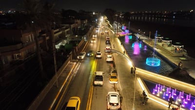 العيد مختلف في الكاظمية.. أمين بغداد يعلن افتتاح المقطع الأول من الكورنيش (صور)