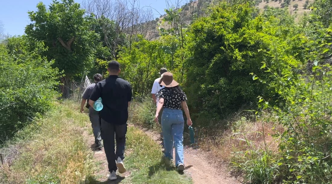 صور: شباب الجنوب يستكشفون حلبجة.. 3 أيام صمت إلا من صوت الطبيعة