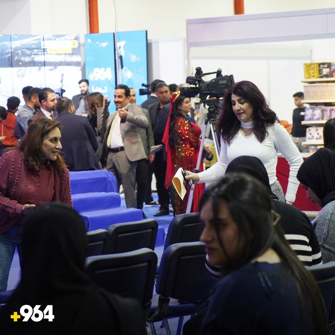 صور من جناح 964 في معرض أربيل للكتاب