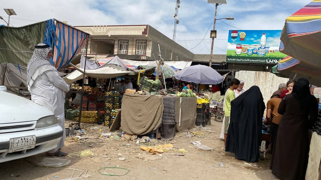 مشكلة بسطات أبو غريب عند نقطة الصفر.. الباعة لا يريدون السوق الجديد! (صور)