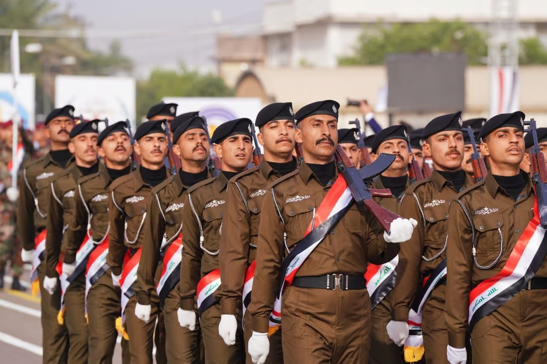 Parade celebrates 102nd anniversary of Iraqi police’s founding