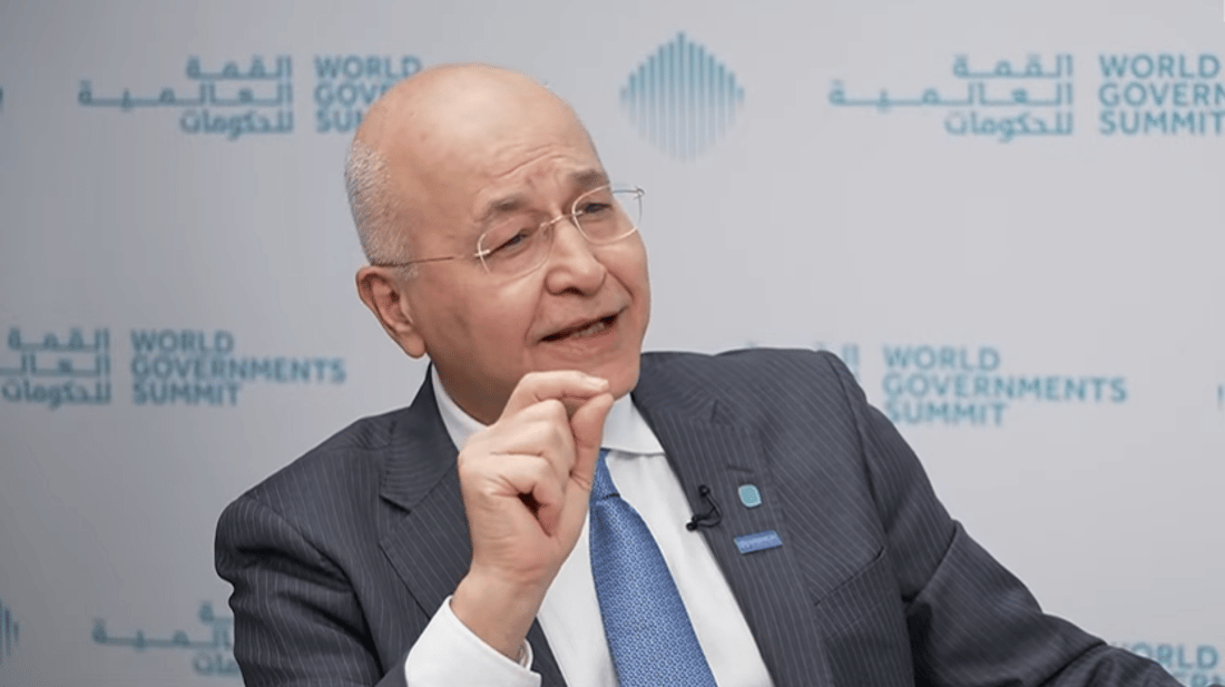 برهم صالح عن تطوير قوانين اللجوء: كرامة البشر لا تنتهي عند حدود البلدان