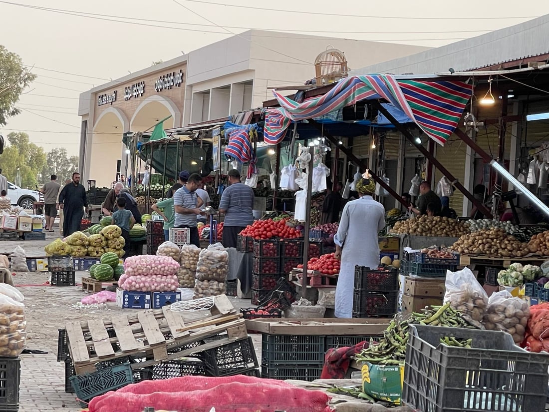 علوة كركوك: الباميا العراقية “مغرورة” بـ4 آلاف.. والمشمش يختفي بسرعة (صور)