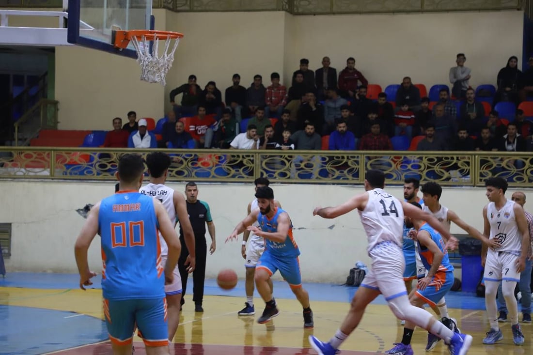 نادي الحلة يفوز على نفط الشمال في ربع نهائي كأس العراق لكرة السلة