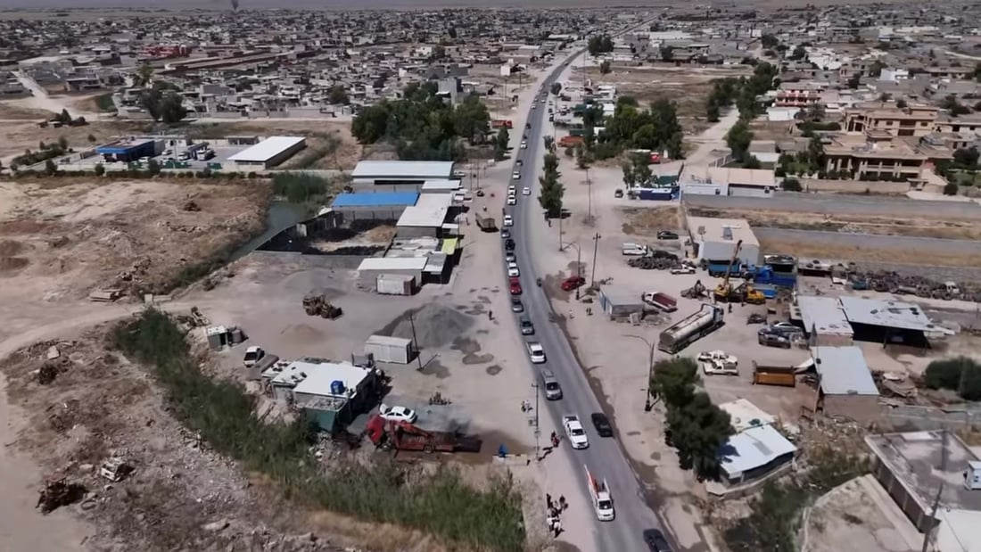 نباتات لم تعرفها تلعفر ستزرع على طريق سنجار وسيصبح “سايدين”