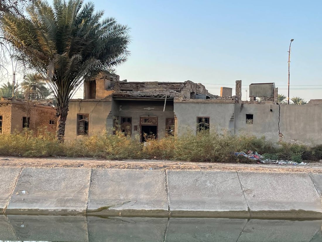 جده بنى سور كربلاء لدفع خطر الوهابيين.. صور من قصر مصطفى خان في كربلاء