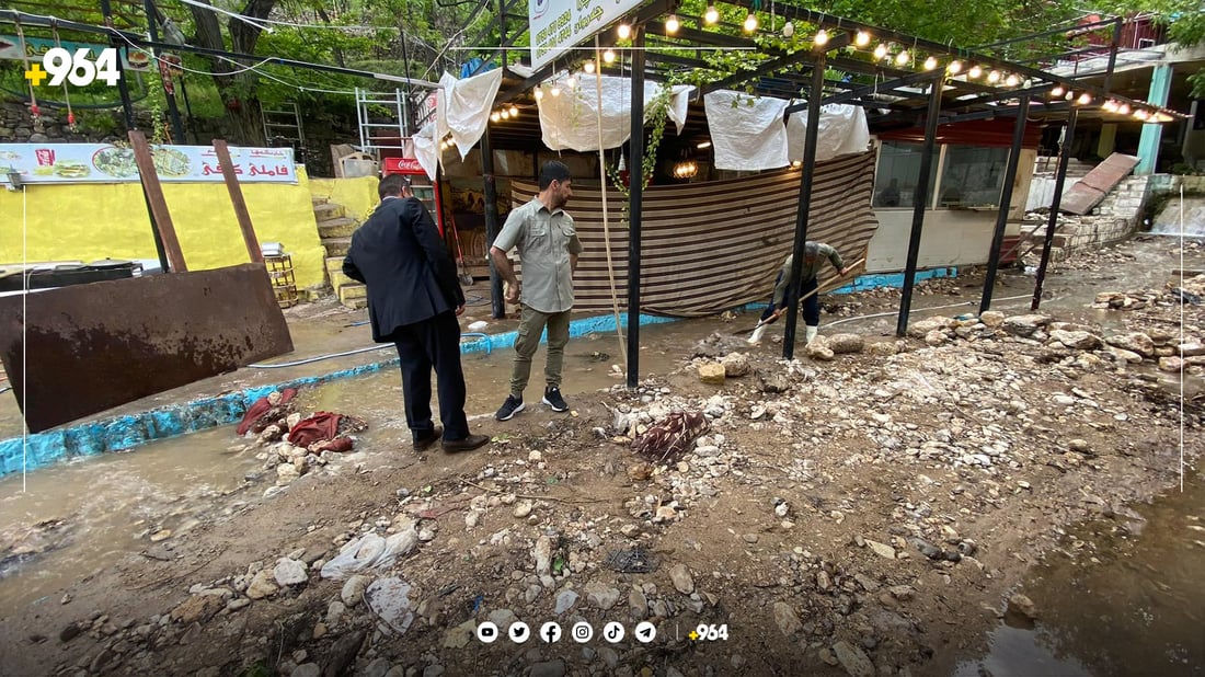 هێشتا بە تەواوی هاوینەهەواری سۆلاڤ لە پاشماوەی لافاو پاک نەکراوەتەوە