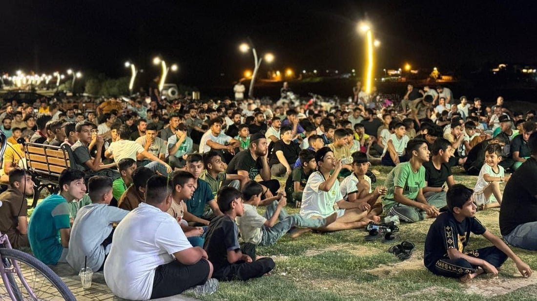 صور من نهائي أوربا في مدينة بدرة على حدود إيران