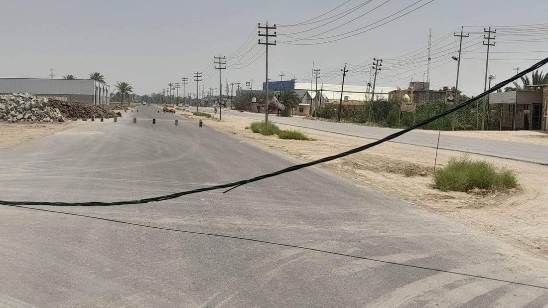 “كيبل” الضغط العالي يصعق طفلة وأمها في الكوت.. سقط فجأة من البرج