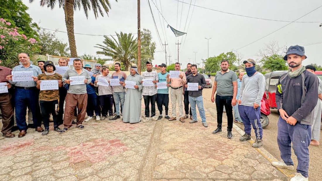 بعد تهجم المنصوري.. وقفات احتجاجية في بلديات بابل والمحافظ يستنكر (صور)