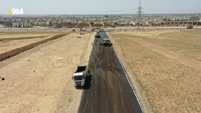پرۆژەی دەروازەی دووەمی زانکۆی گەرمیان %60ـی تەواو بووە