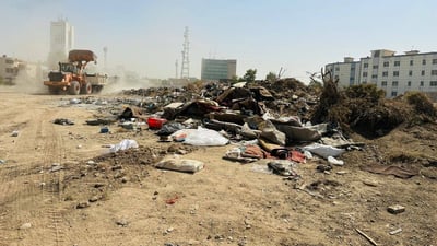 گەڕەکێکى هەولێر لە خۆڵ و خاشاک پاککرایەوە