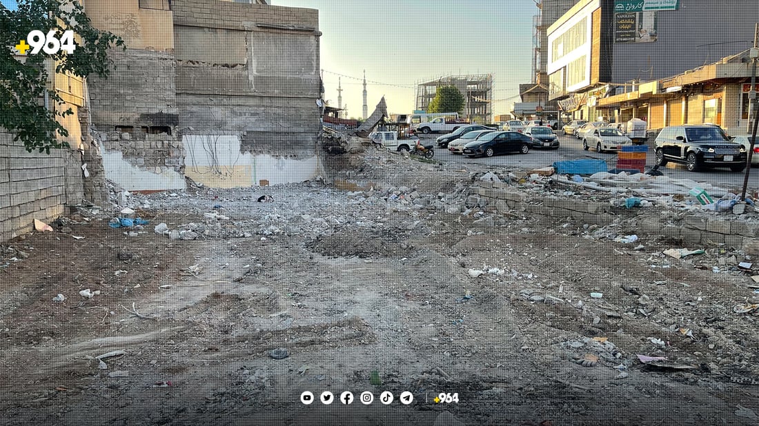 سلێمانی.. شەقامی کارێزەوشک دەکرێتە دووساید