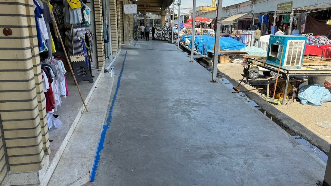Erbil municipality enforces regulation on storefront displays