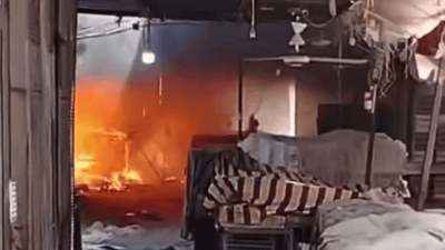 Fire damages seven stalls in Basra’s Al-Zubair Grand Market