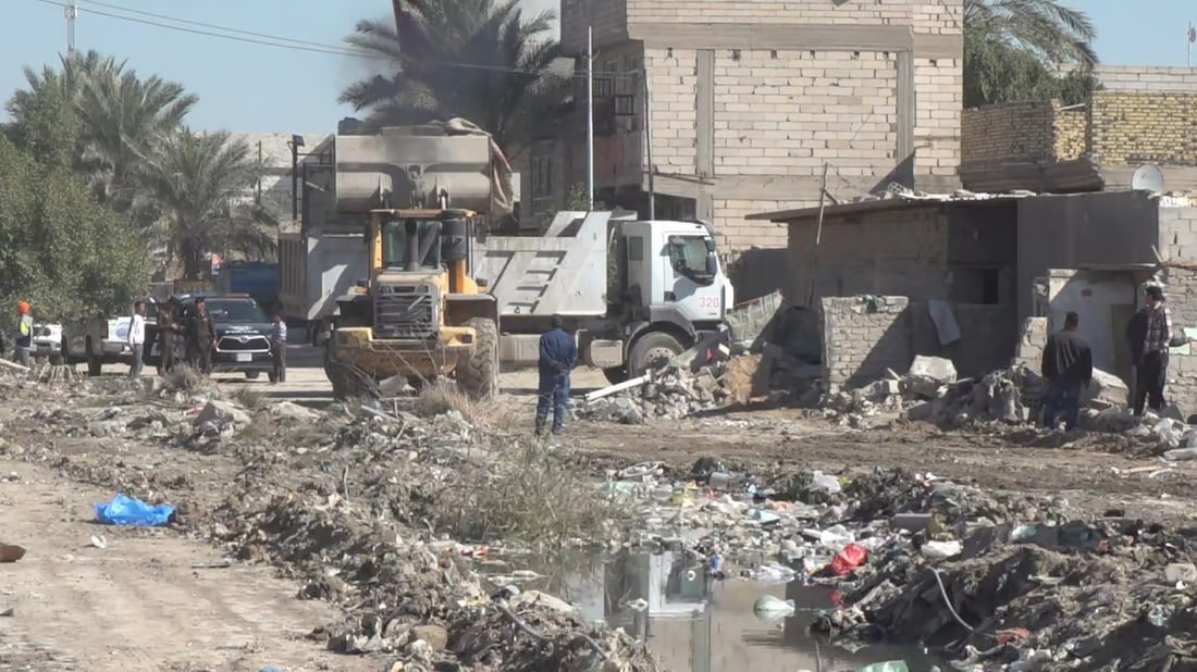 Hilla begins removal of homes amid sewerage project preparations