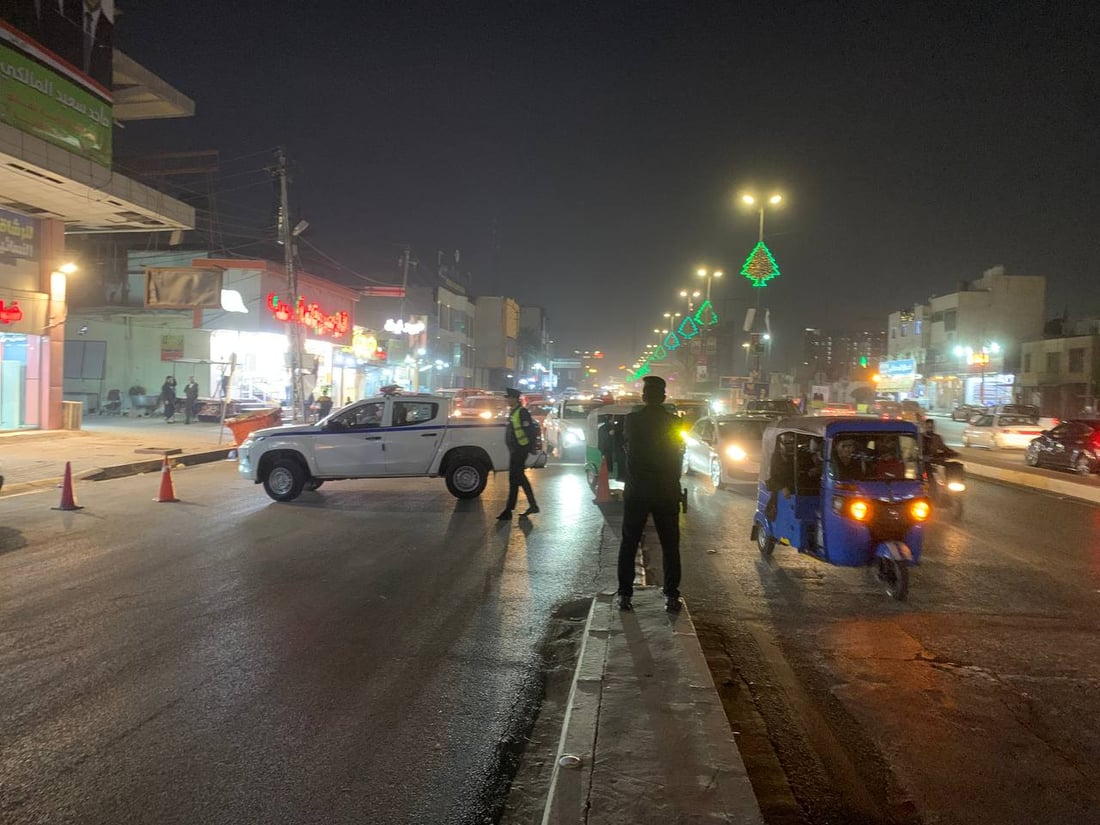صور من كربلاء قبل قليل: إغلاق شارع المحافظة لصيانة مجسر العباس.. ادخلوا النفق