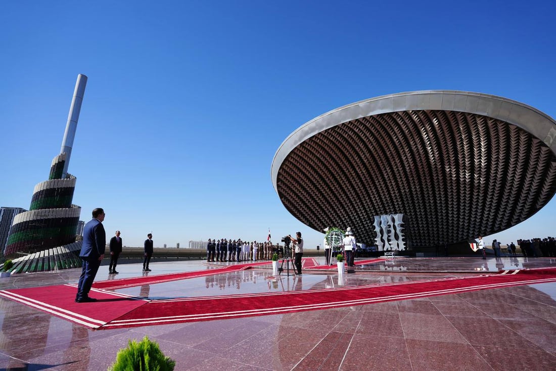 صور: ضريح الجندي المجهول يحتضن مراسم العيد الوطني بحضور السوداني وكبار القادة