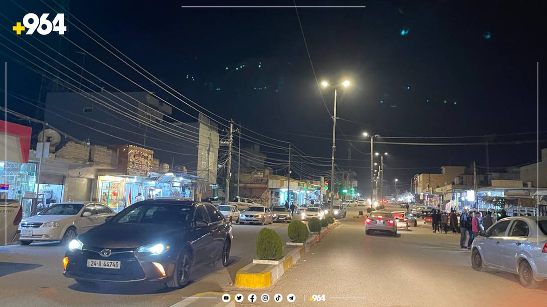 قەزایەك و سێ ناحیە رووناككرانەوە