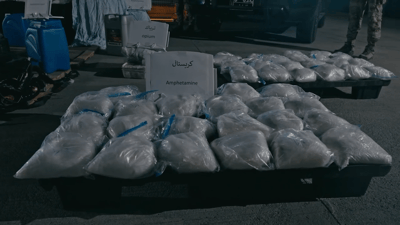 زیاتر لە نیو تۆن مادەی هۆشبەر دەستیبەسەردا گیرا