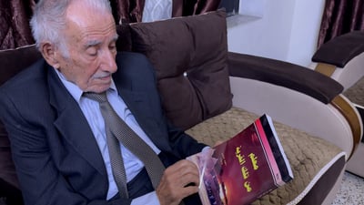At 96, Iraqi author Saeed Shamaya publishes new novel fiction and personal memories