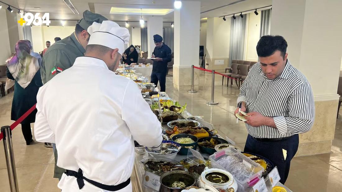Iranian women in Baghdad showcase culinary skills in traditional cooking competition