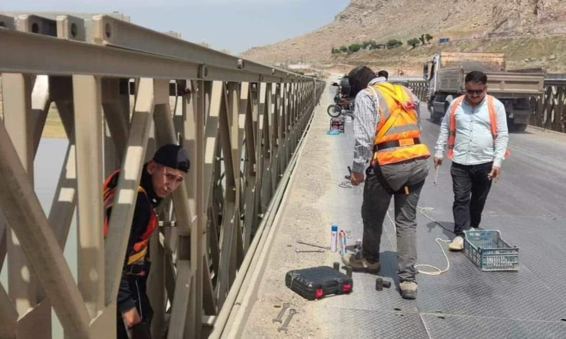 Ranya’s Darband Bridge at risk of iminent collapse under strain of heavy trucks