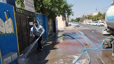 رۆژانە نزیکەی 18 قوتابخانەی كەركوك پاکدەکرێنەوە