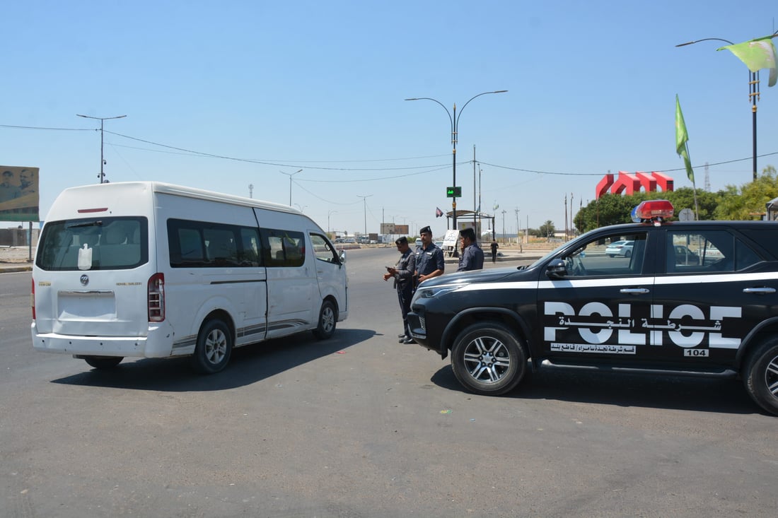 الزوار بأمان.. القوات بصنوفها تؤمّن طريق سامراء بلد على مدار الساعة (صور)