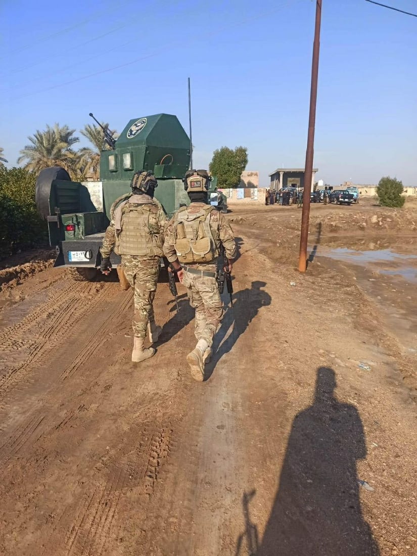 متحصناً في داره.. تاجر مخدرات في السماوة يقتل شرطياً ويصيب 17 (صور)