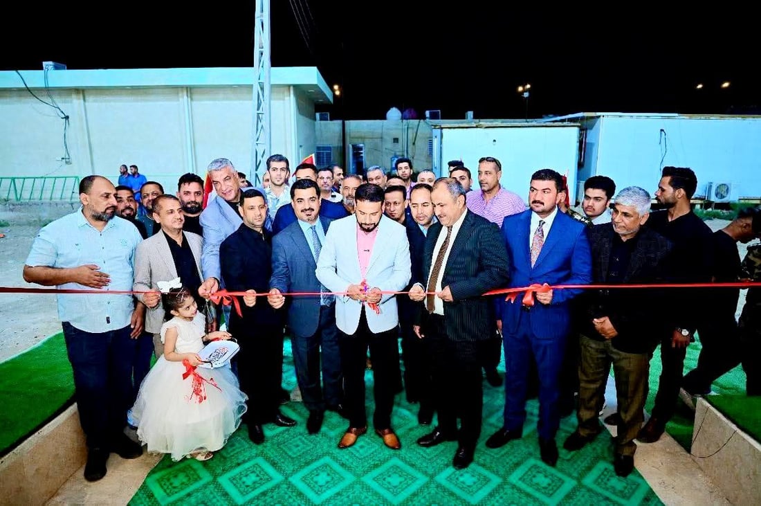 نعاوي أمام محافظ ميسان في افتتاح كلية.. وهوسة من مؤلف “نخبزك خبز العباس”