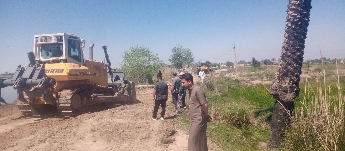 الرضوانية: طريق جديد محاذٍ للفرات يفجر خلافاً بين المزارعين والحكومة