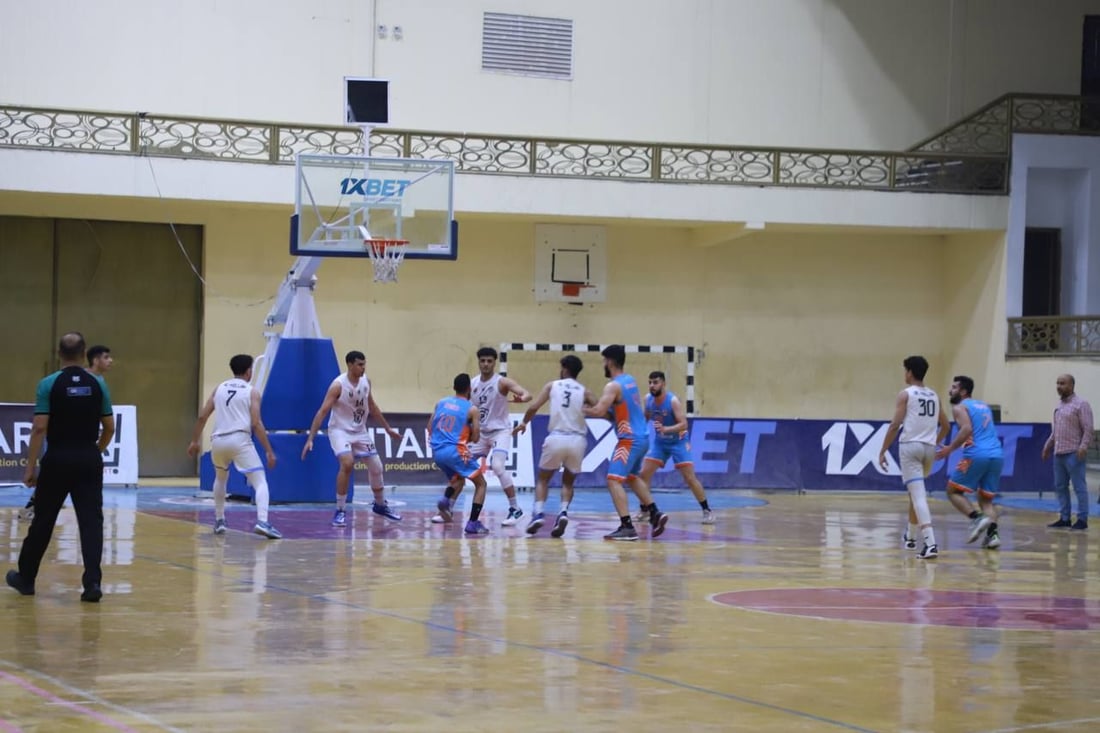 نادي الحلة يفوز على نفط الشمال في ربع نهائي كأس العراق لكرة السلة