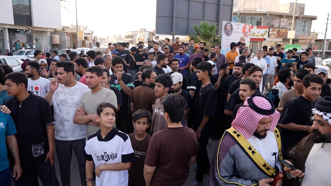 فيديو: أبو الخصيب تلتحق بشمال البصرة.. تظاهرة غاضبة تندد بسوء الخدمات وملوحة الماء