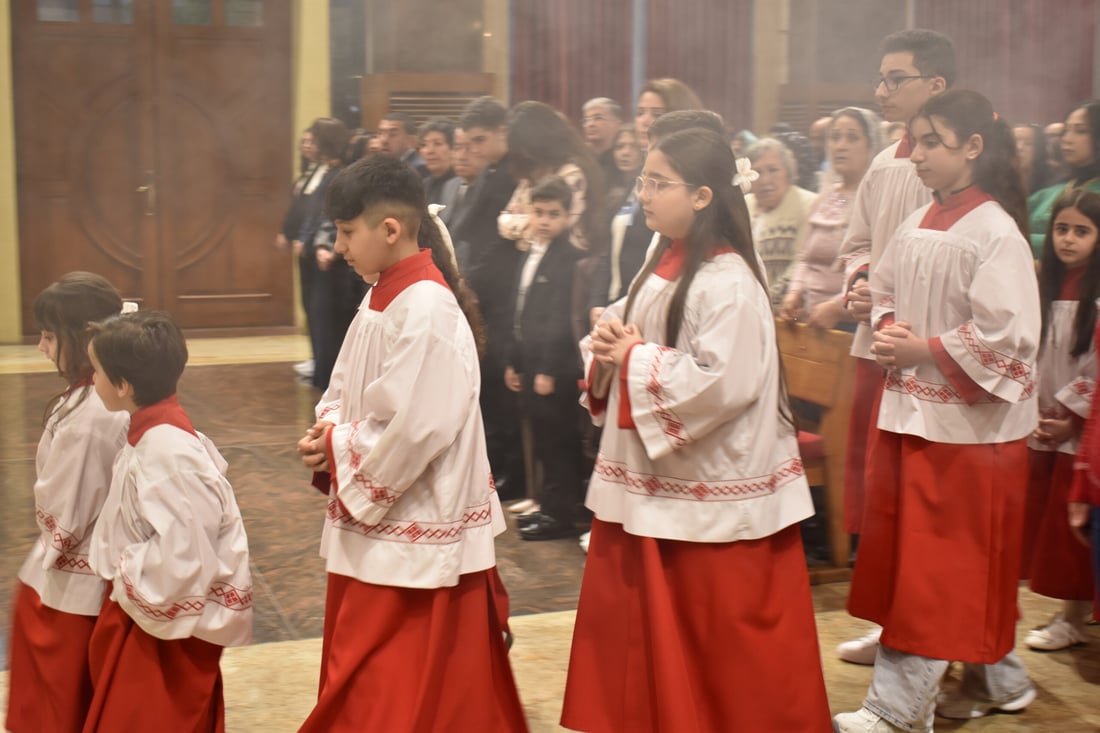 خميس الأسرار.. مشاهد من طقس غسل الأرجل بعد العشاء الأخير