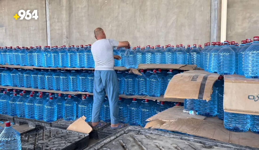 معامل تعبئة المياه تضاعف إنتاجها في سامراء.. مياه الإسالة شحيحة وملوثة