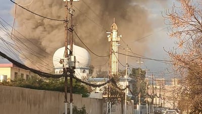 قصف بطائرات حربية يستهدف مقراً للحشد الشعبي في نينوى